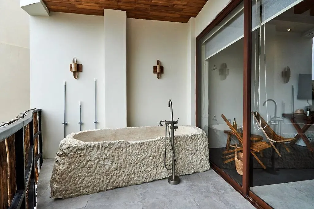Adora H30 - Luxe Studio W/ Outdoor Tub & Private Cenote Tulum Apartment