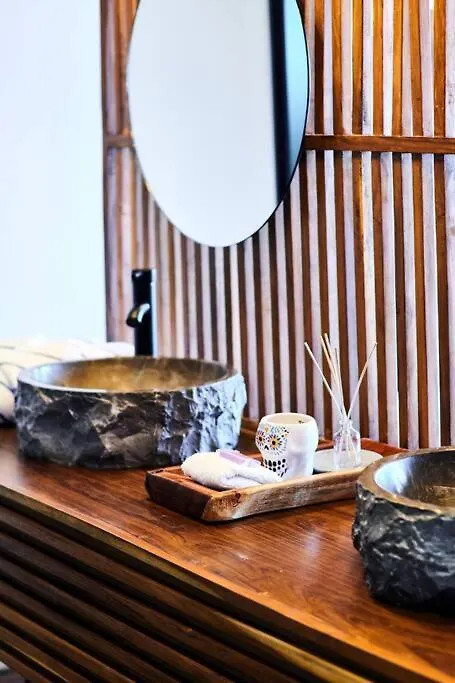 Adora H30 - Luxe Studio W/ Outdoor Tub & Private Cenote Tulum Apartment